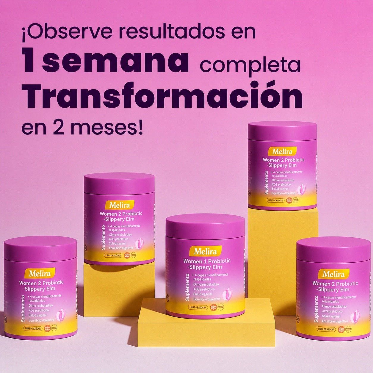 Melira™ – Probiótico Femenino en Gomitas para el Bienestar Íntimo
